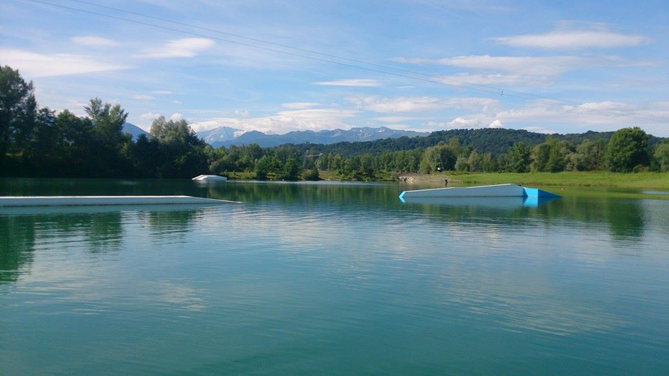 sport nautique en Béarn lac baudreix wakeboard 4