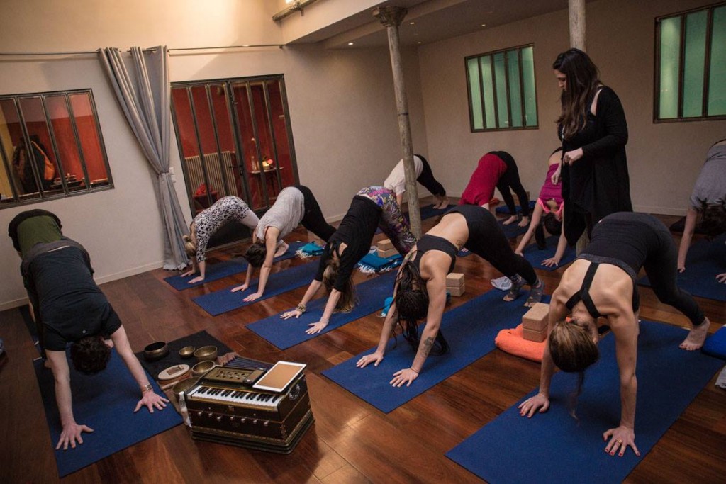cours de Yoga Yin au centre Caelo Yoga Paris