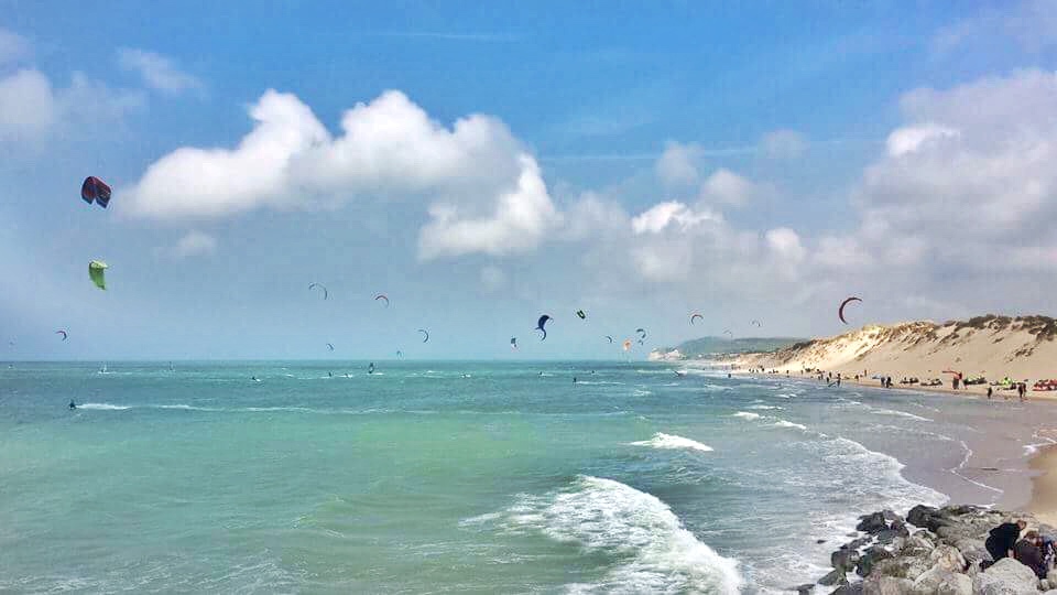 Vacances En France Pour Le Surf Et Le Kitesurf Plage Wissant